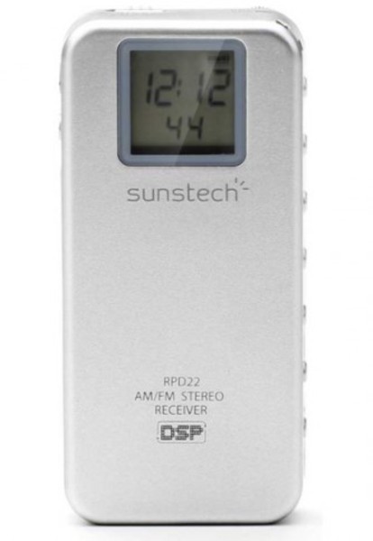 Radio Sunstech RPD22 Plata Digital