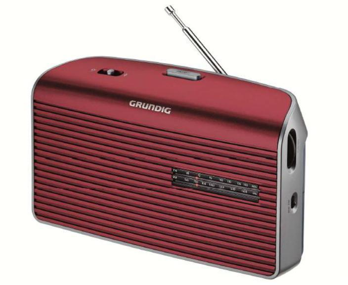 Radio Grundig MUSIC 60fm Sobremesa Roja