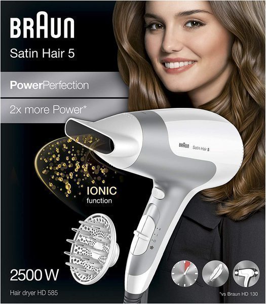 Secador Braun PELO Satin Hair 5 Ionic 2500w Hd585