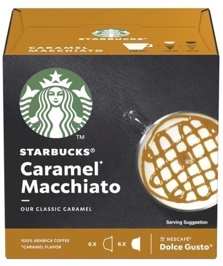 Gusto Dolce PACK12 Starbucks Caramel Macchi 98752