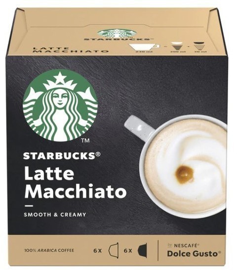 Gusto Dolce PACK12 Starbucks Latte Macchiat 98618