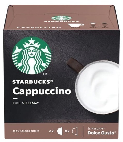 Gusto Dolce PACK6 Starbucks Cappuccino 98763