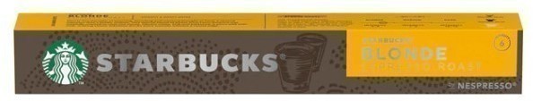 Pack10 Nespresso STARBUCKS Blonde Espresso 6200793
