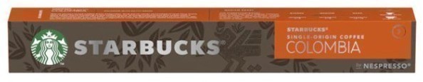 Pack10 Nespresso STARBUCKS Colombia 6200593