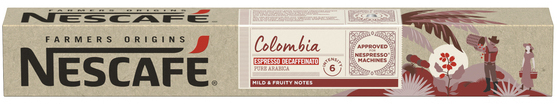 Pack10 Nespresso NESCAFÉ Colombia Descaf (6600440)