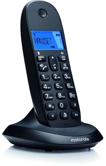 Telefono Motorola C1001LB+ Manos Libres Negro